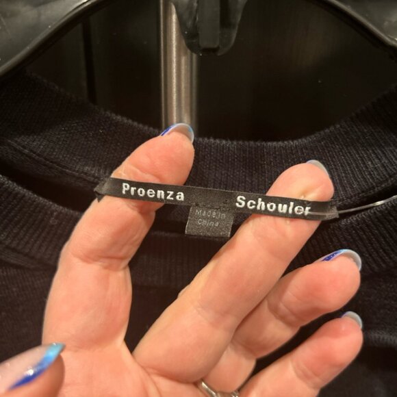 PROENZA SCHOULER Heart Cut Out Pullover Size M - Picture 3 of 7